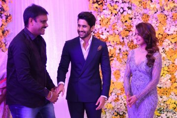 Celebs At Samantha Naga Chaitanya Wedding Reception